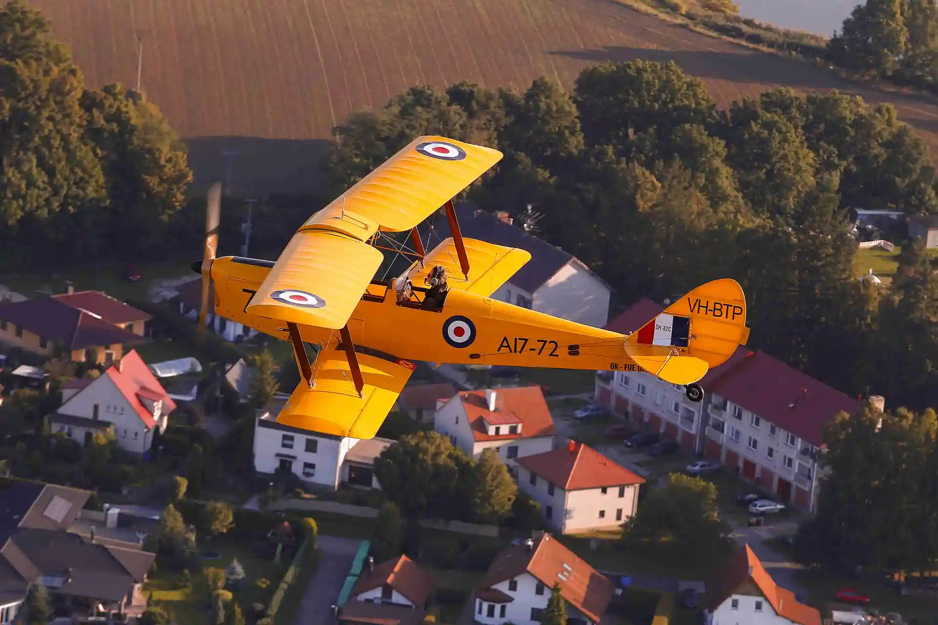 Ultralight Replica OF DE havilland tiger moth