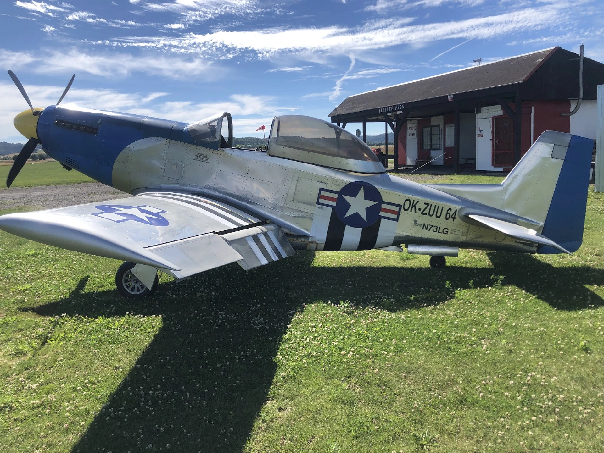 Mustang P-51 replica