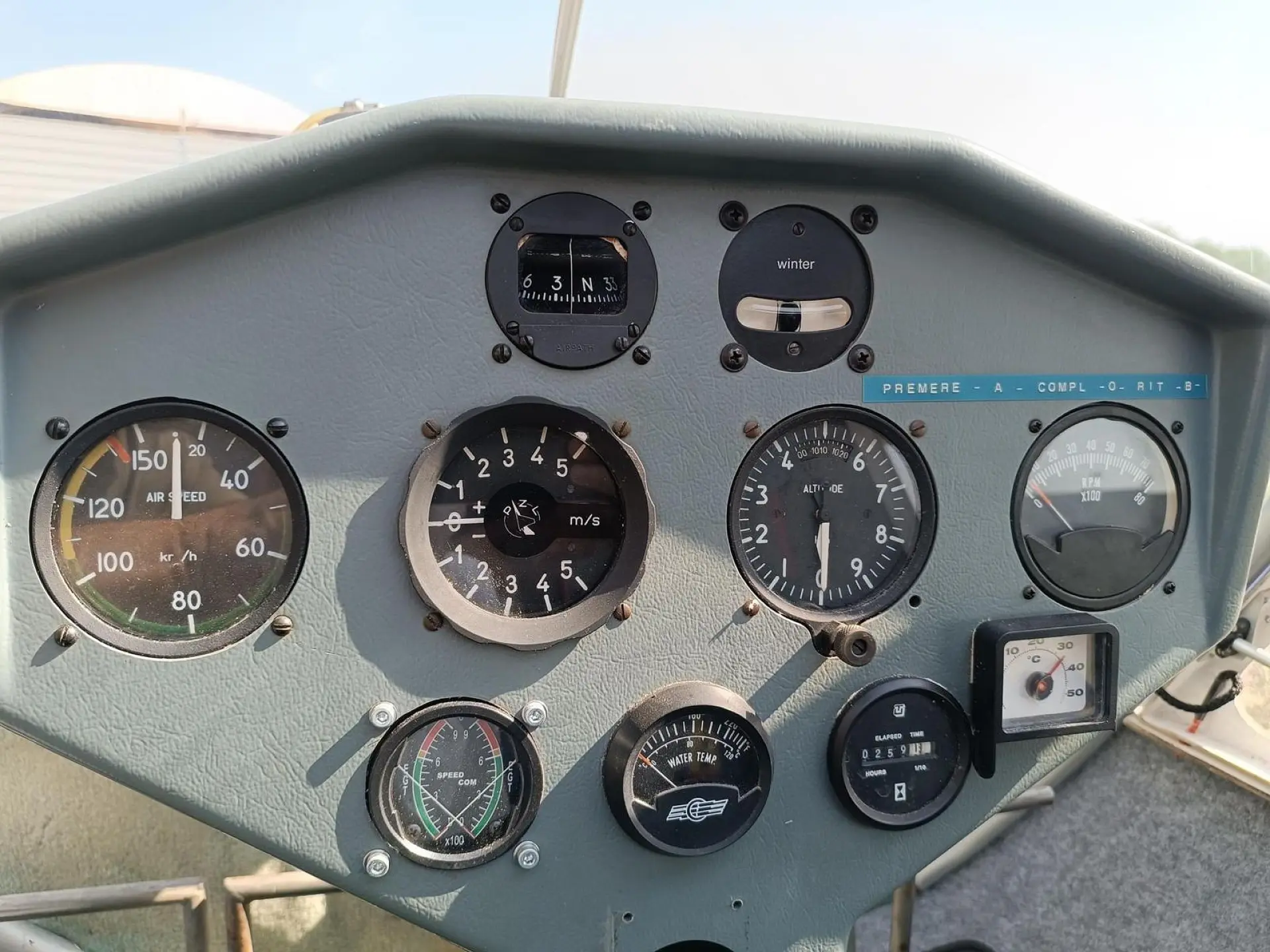 Fly Synthesis-storch CL - rotax 582 TB - zero ore
