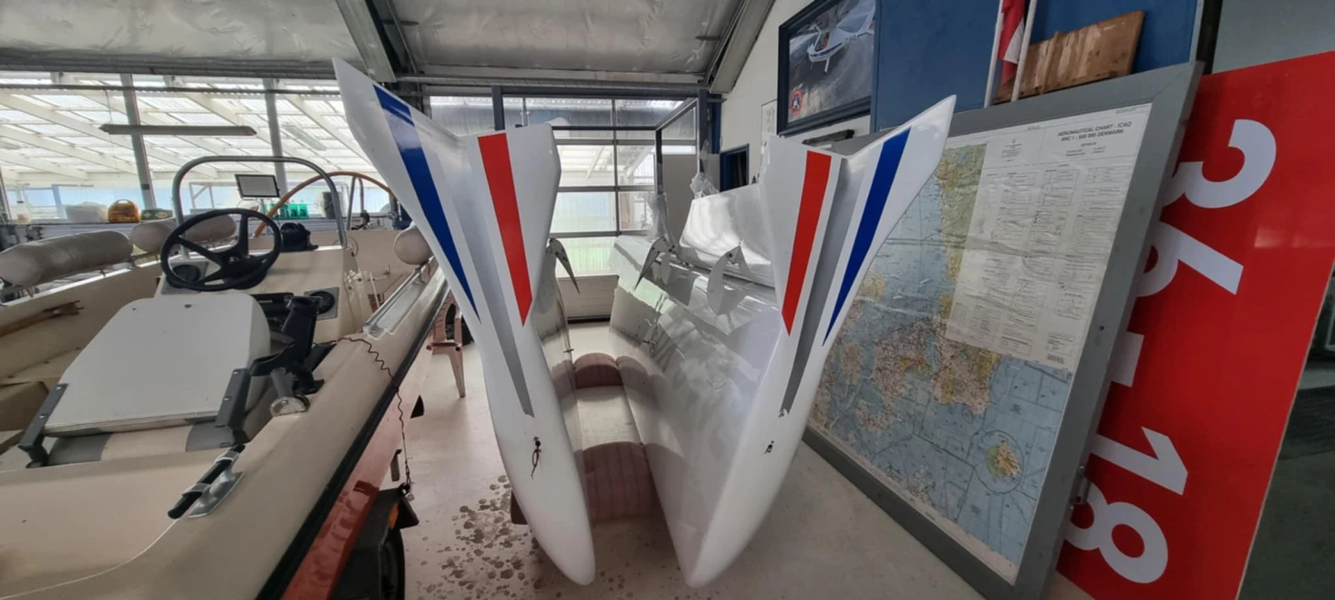 Damaged CT - renovated wings