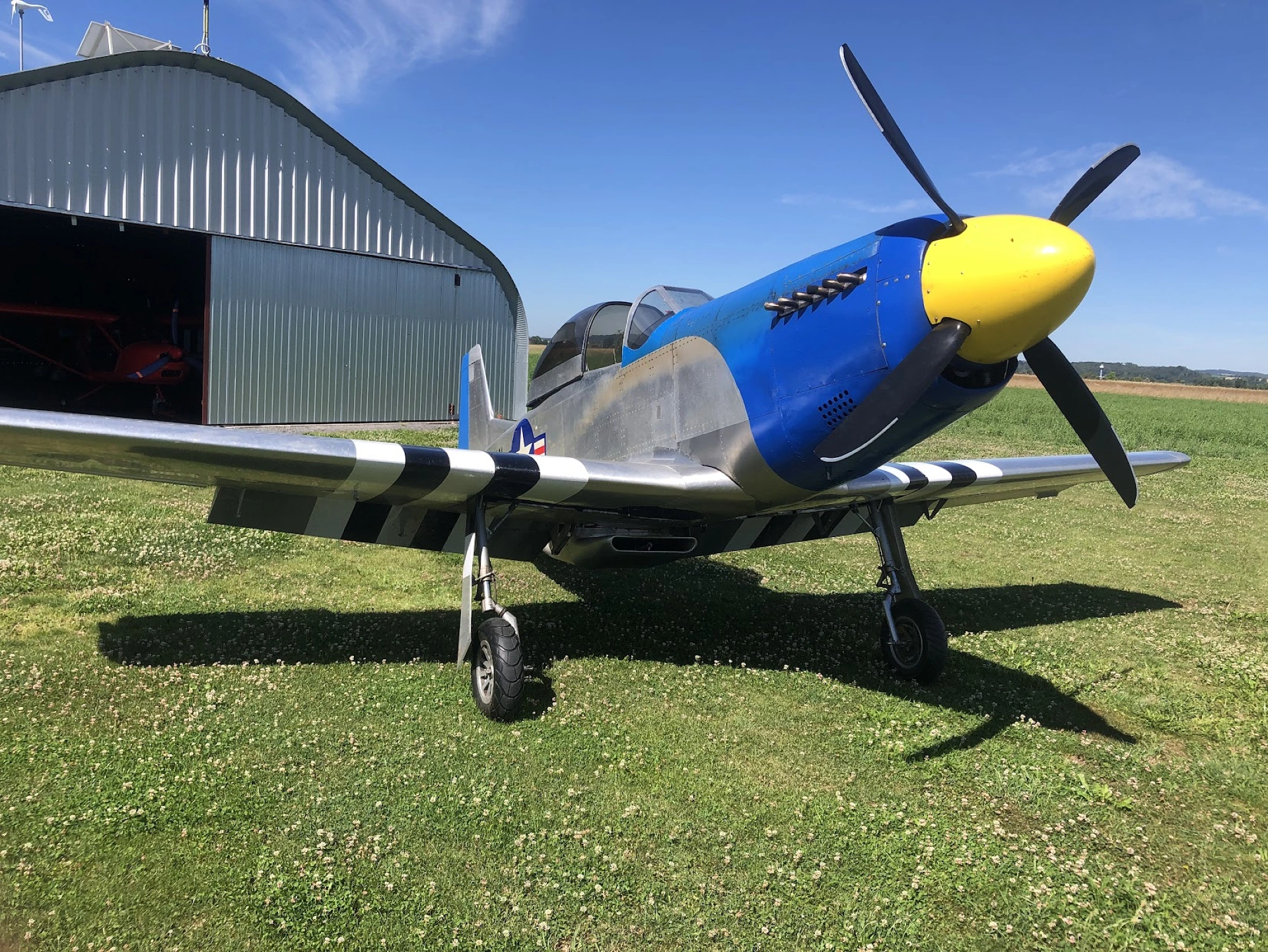 Mustang P-51 replica