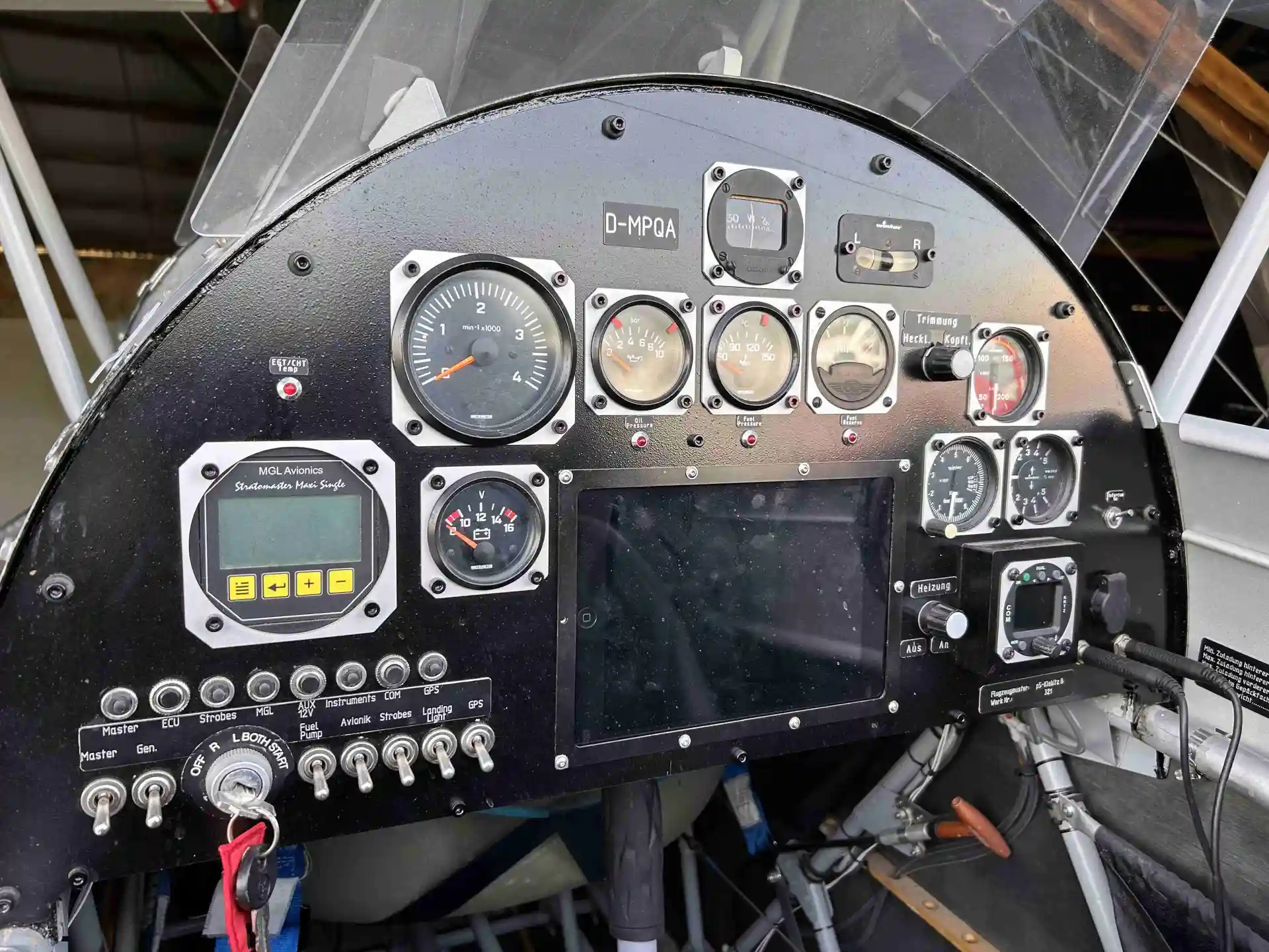 Kiebitz UL mit UL power 260I – 100 PS